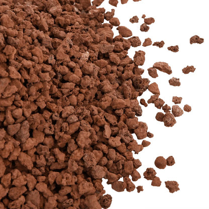 vidaXL Volcanic Rocks 25 kg Red 5-8 mm 5