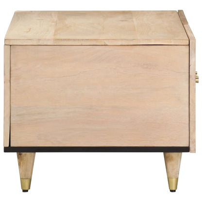 vidaXL Coffee Table 80x50x40 cm Solid Wood Mango 4