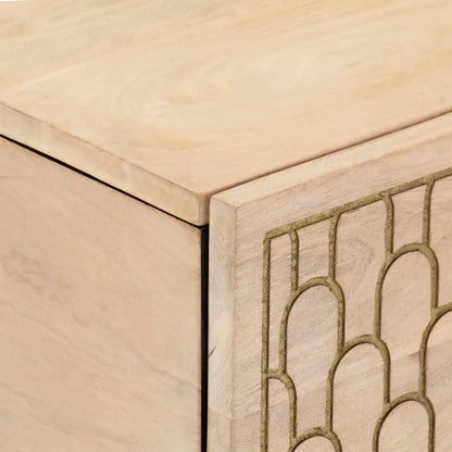 vidaXL Coffee Table 80x50x40 cm Solid Wood Mango 6