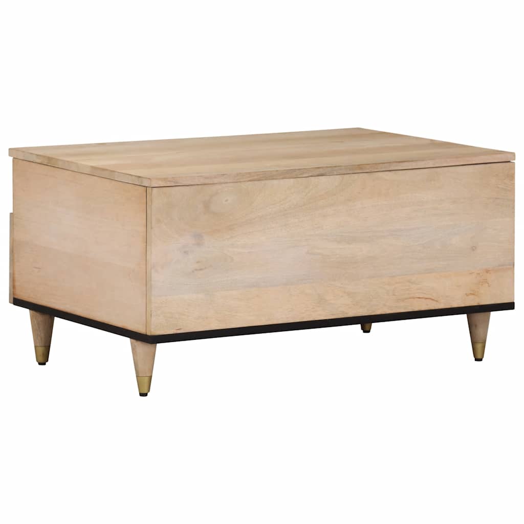 vidaXL Coffee Table 80x54x40 cm Solid Wood Mango 6