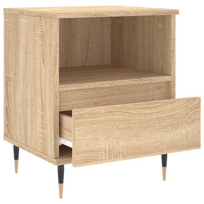 vidaXL Bedside Cabinets 2 pcs Sonoma Oak 40x35x50 cm Engineered Wood 6