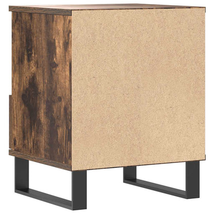 vidaXL Bedside Cabinets 2 pcs Smoked Oak 40x35x50 cm Engineered Wood 6