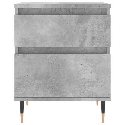 vidaXL Bedside Cabinets 2 pcs Concrete Grey 40x35x50 cm Engineered Wood 6