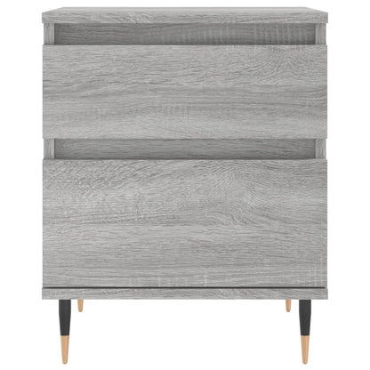 vidaXL Bedside Cabinets 2 pcs Grey Sonoma 40x35x50 cm Engineered Wood 4