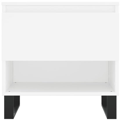 vidaXL Coffee Tables 2 pcs White 50x46x50 cm Engineered Wood 6