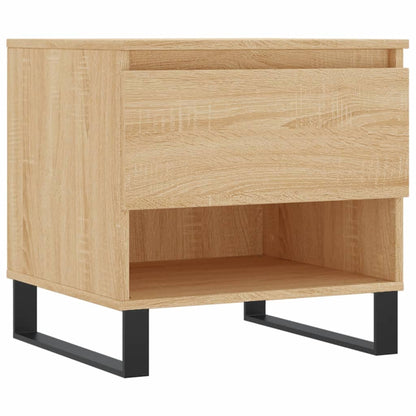 vidaXL Coffee Tables 2 pcs Sonoma Oak 50x46x50 cm Engineered Wood 5