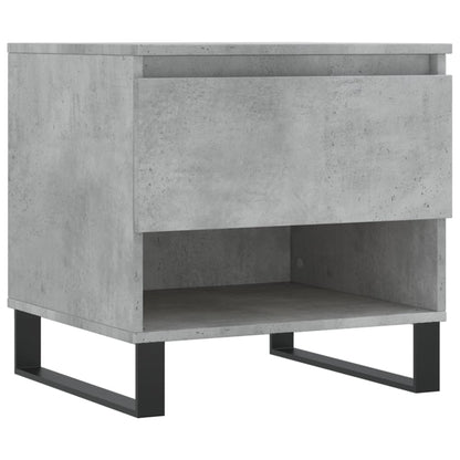 vidaXL Coffee Tables 2 pcs Concrete Grey 50x46x50 cm Engineered Wood 5