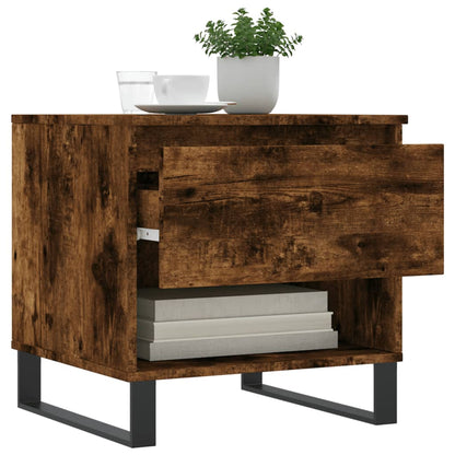 vidaXL Coffee Tables 2 pcs Smoked Oak 50x46x50 cm Engineered Wood 4