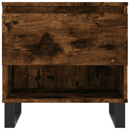 vidaXL Coffee Tables 2 pcs Smoked Oak 50x46x50 cm Engineered Wood 6