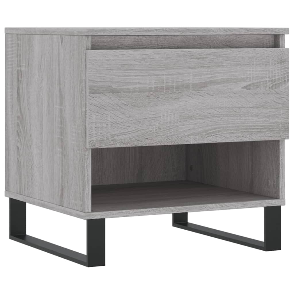 vidaXL Coffee Tables 2 pcs Grey Sonoma 50x46x50 cm Engineered Wood 5