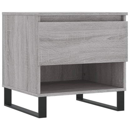 vidaXL Coffee Tables 2 pcs Grey Sonoma 50x46x50 cm Engineered Wood 5