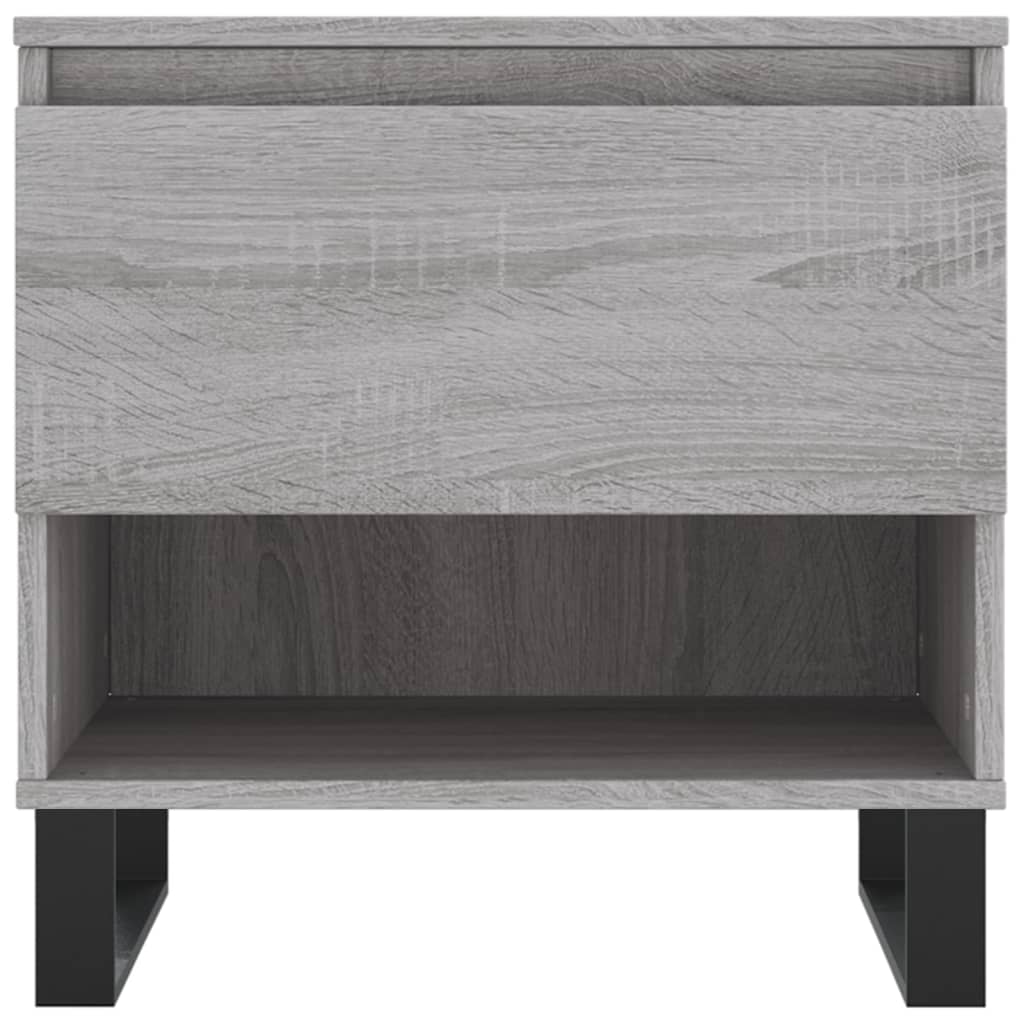 vidaXL Coffee Tables 2 pcs Grey Sonoma 50x46x50 cm Engineered Wood 6