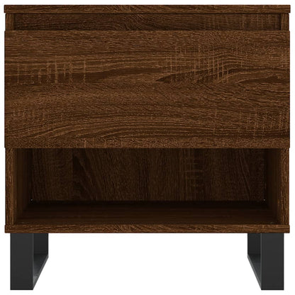 vidaXL Coffee Tables 2 pcs Brown Oak 50x46x50 cm Engineered Wood 6