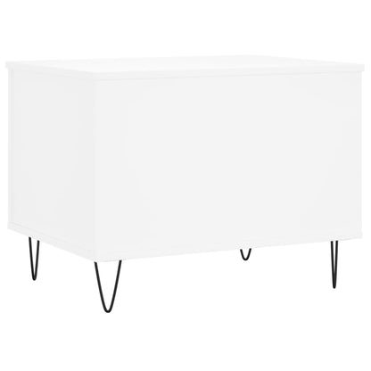 vidaXL Coffee Table White 60x44.5x45 cm Engineered Wood 5