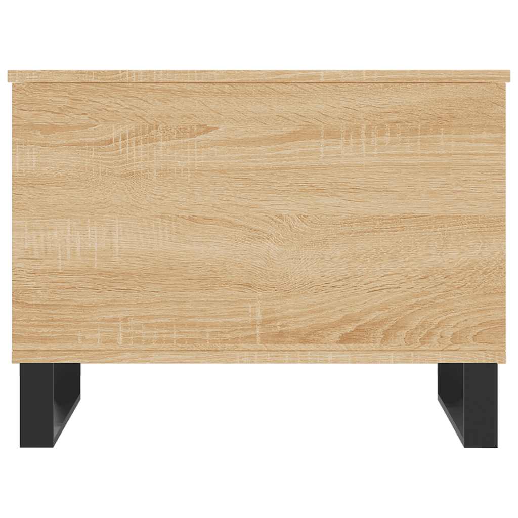 vidaXL Coffee Table Sonoma Oak 60x44.5x45 cm Engineered Wood 6
