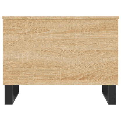 vidaXL Coffee Table Sonoma Oak 60x44.5x45 cm Engineered Wood 6