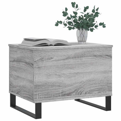 vidaXL Coffee Table Grey Sonoma 60x44.5x45 cm Engineered Wood 4
