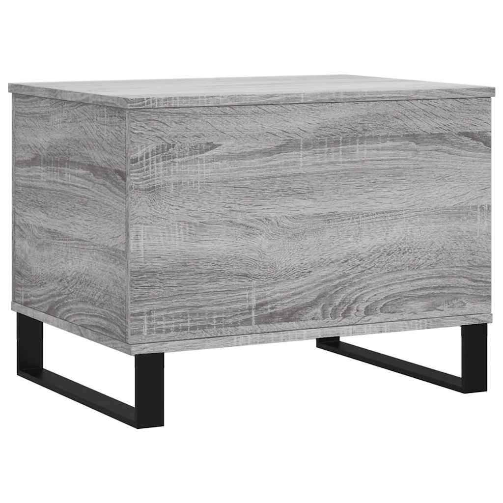 vidaXL Coffee Table Grey Sonoma 60x44.5x45 cm Engineered Wood 5