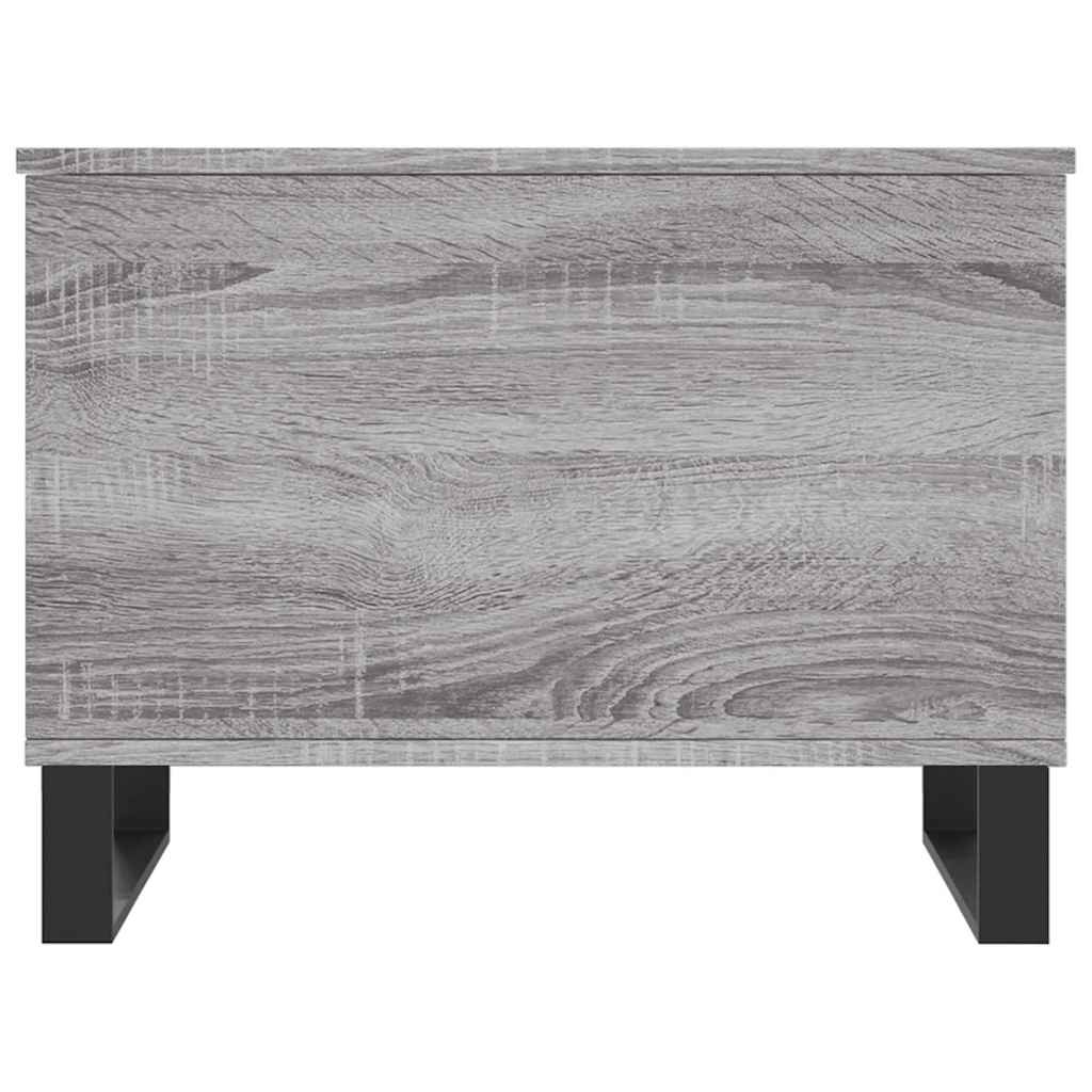 vidaXL Coffee Table Grey Sonoma 60x44.5x45 cm Engineered Wood 6
