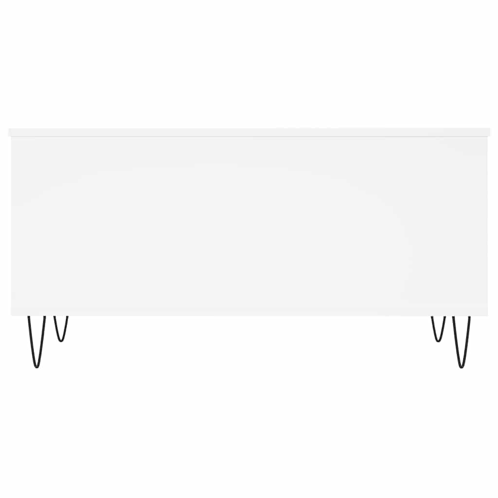 vidaXL Coffee Table White 90x44.5x45 cm Engineered Wood 6