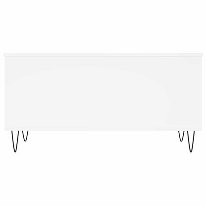 vidaXL Coffee Table White 90x44.5x45 cm Engineered Wood 6