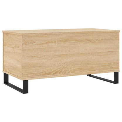 vidaXL Coffee Table Sonoma Oak 90x44.5x45 cm Engineered Wood 5