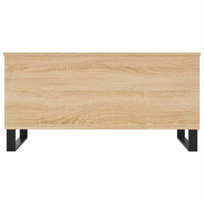 vidaXL Coffee Table Sonoma Oak 90x44.5x45 cm Engineered Wood 6
