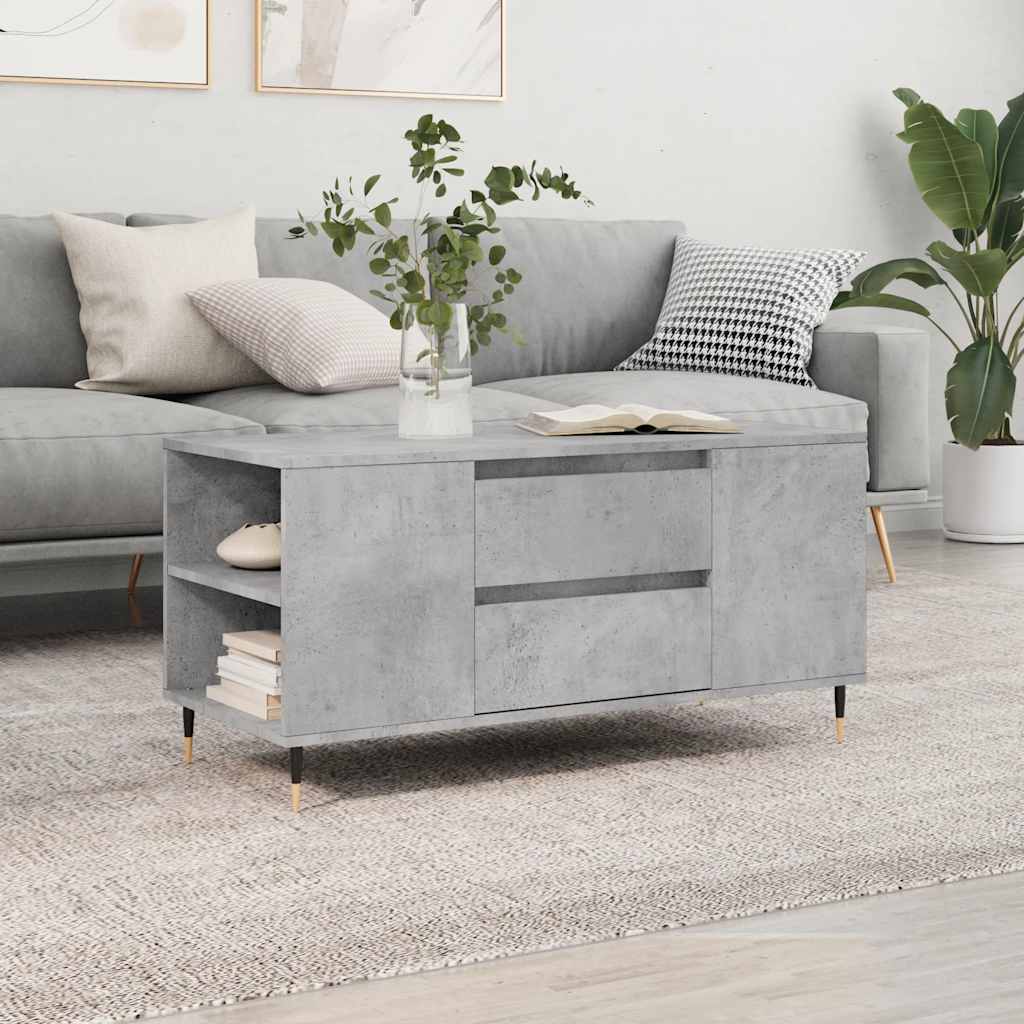 vidaXL Coffee Table 102x44.5x50 cm Engineered Wood