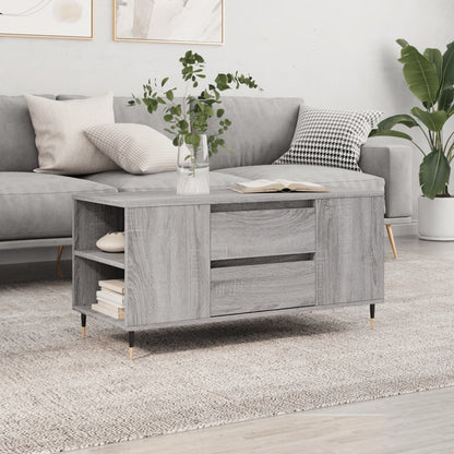 vidaXL Coffee Table 102x44.5x50 cm Engineered Wood