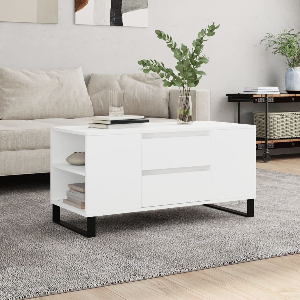 vidaXL Coffee Table 102x44.5x50 cm Engineered Wood