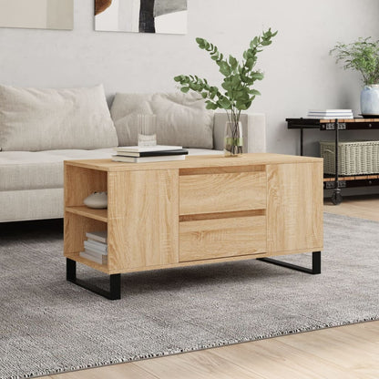 vidaXL Coffee Table 102x44.5x50 cm Engineered Wood