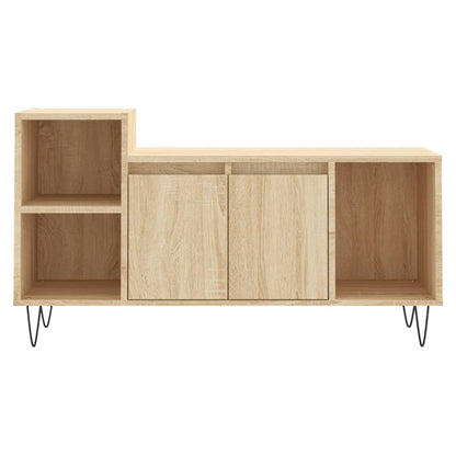 vidaXL TV Cabinet Sonoma Oak 100x35x55 cm Engineered Wood 5