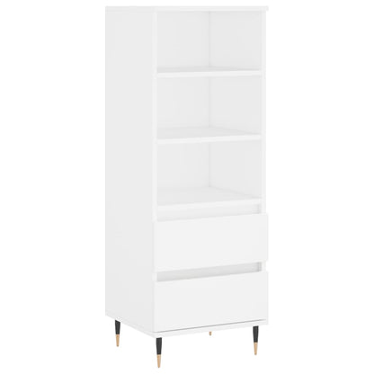 vidaXL Highboard White 40x36x110 cm Engineered Wood 2