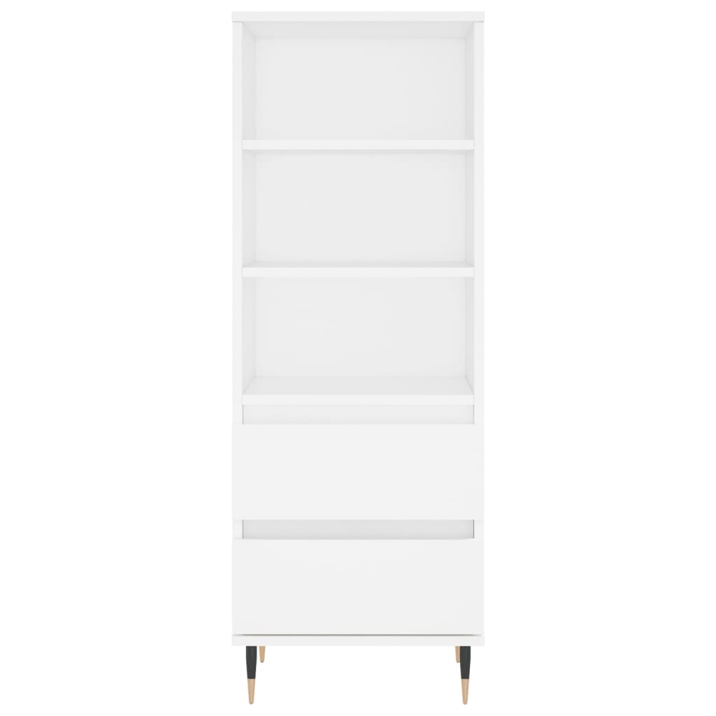 vidaXL Highboard White 40x36x110 cm Engineered Wood 5