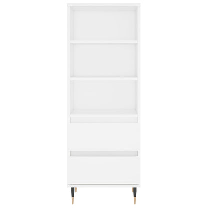 vidaXL Highboard White 40x36x110 cm Engineered Wood 5