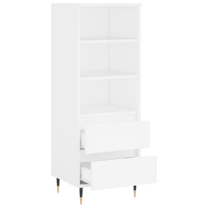 vidaXL Highboard White 40x36x110 cm Engineered Wood 6