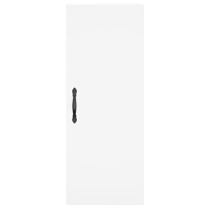 vidaXL Wall Mounted Cabinet White 34.5x34x90 cm Engineered Wood 6