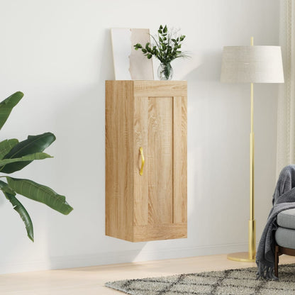 vidaXL Wall Mounted Cabinet 34.5x34x90 cm Engineered Wood