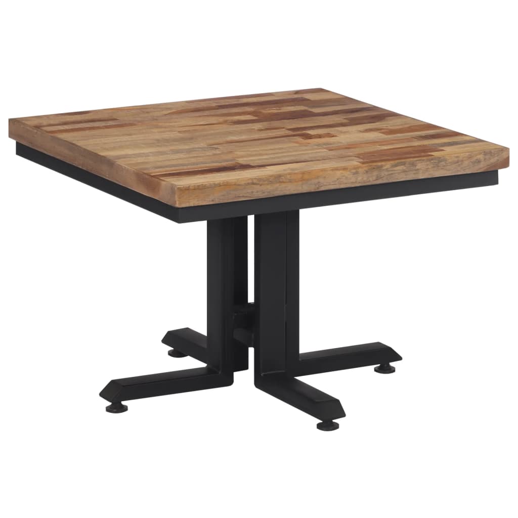 vidaXL Coffee Table 55x55x40 cm Solid Reclaimed Teak 2