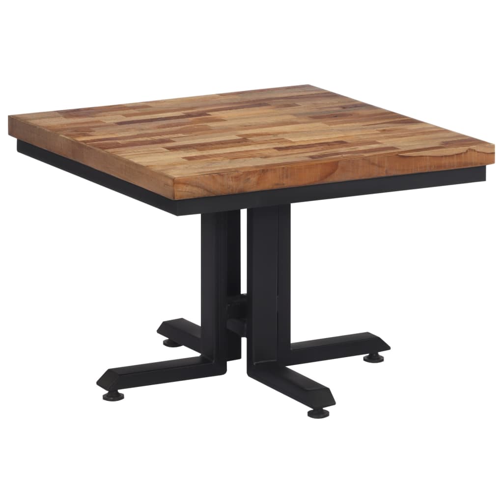 vidaXL Coffee Table 55x55x40 cm Solid Reclaimed Teak 3