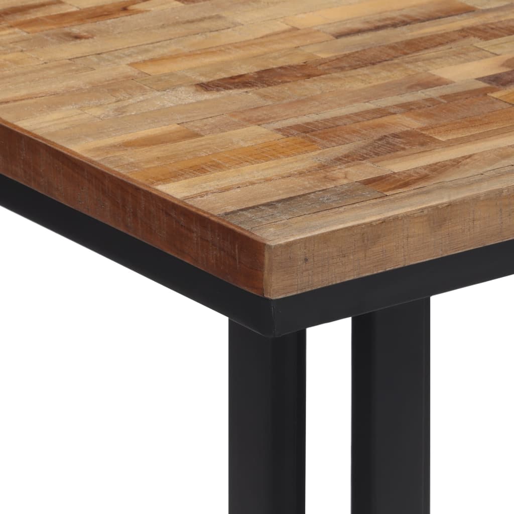 vidaXL Coffee Table 55x55x40 cm Solid Reclaimed Teak 5