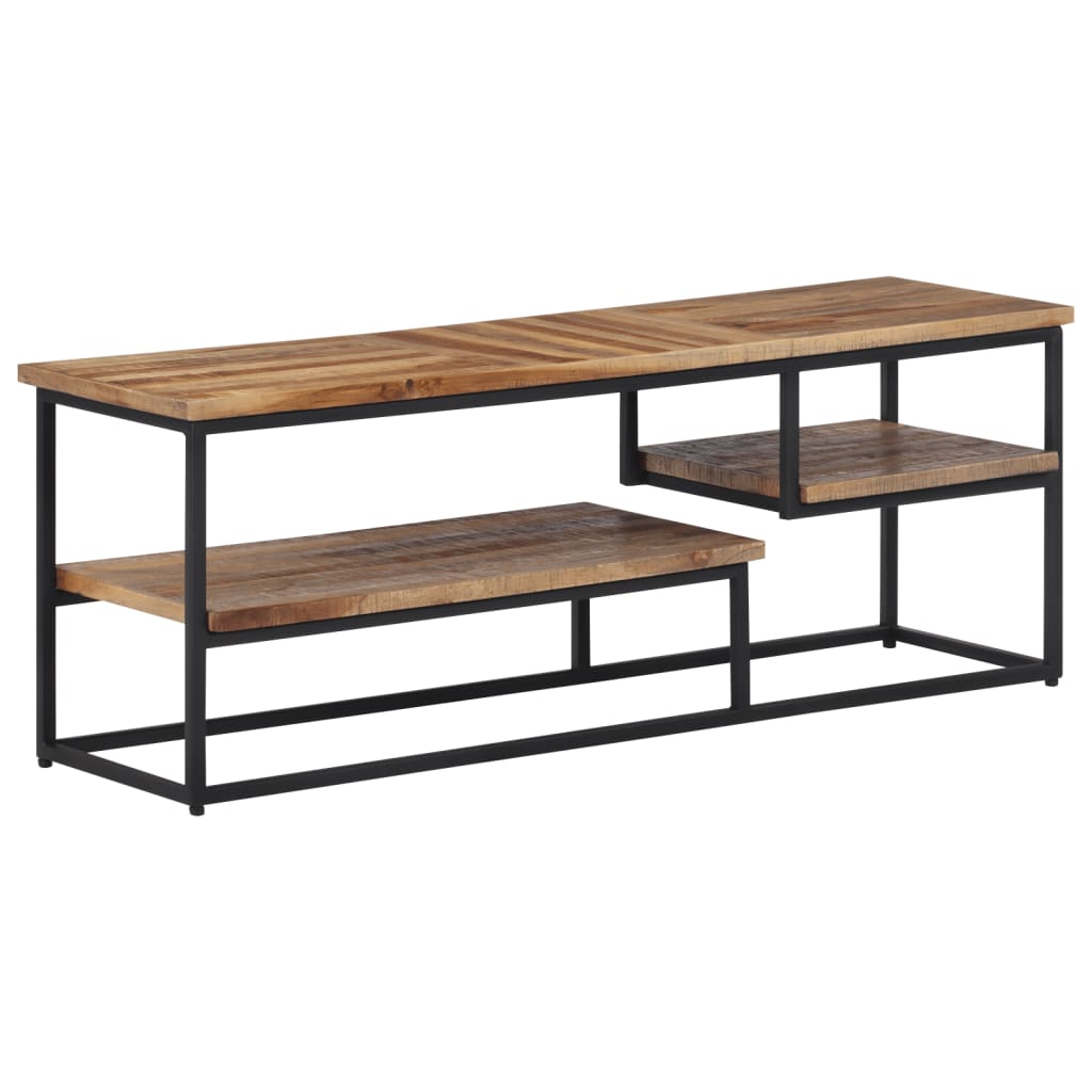 vidaXL TV Cabinet 110x30x39 cm Solid Reclaimed Teak 1