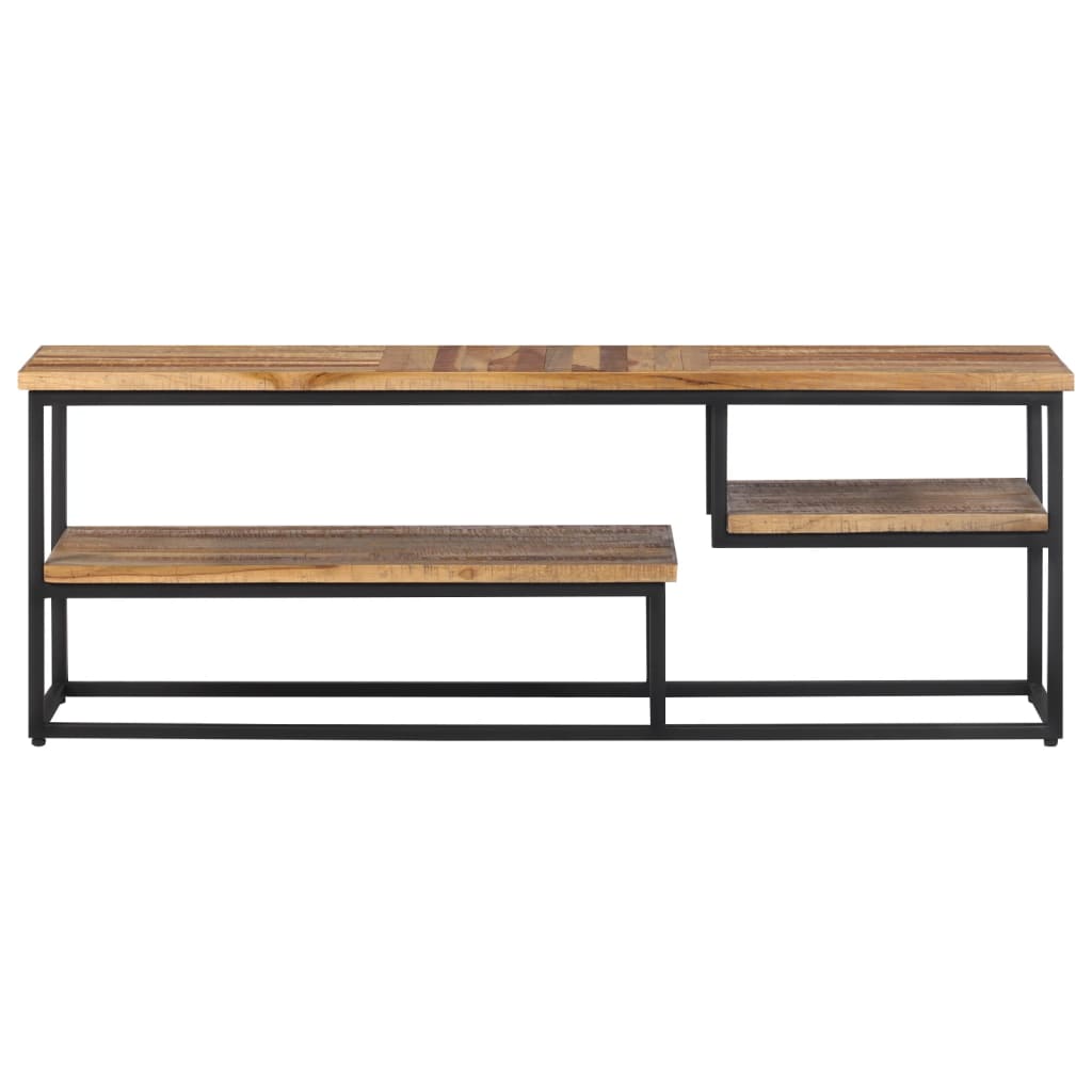 vidaXL TV Cabinet 110x30x39 cm Solid Reclaimed Teak 2