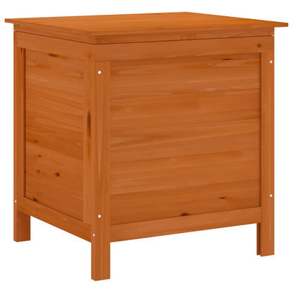 vidaXL Garden Storage Box Brown 50x49x56,5 cm Solid Wood Fir 2