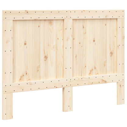 vidaXL Headboard 140x104 cm Solid Wood Pine 2