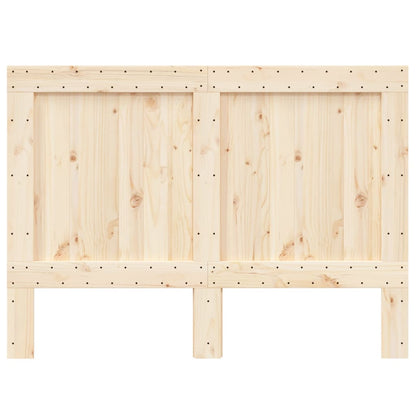 vidaXL Headboard 140x104 cm Solid Wood Pine 3