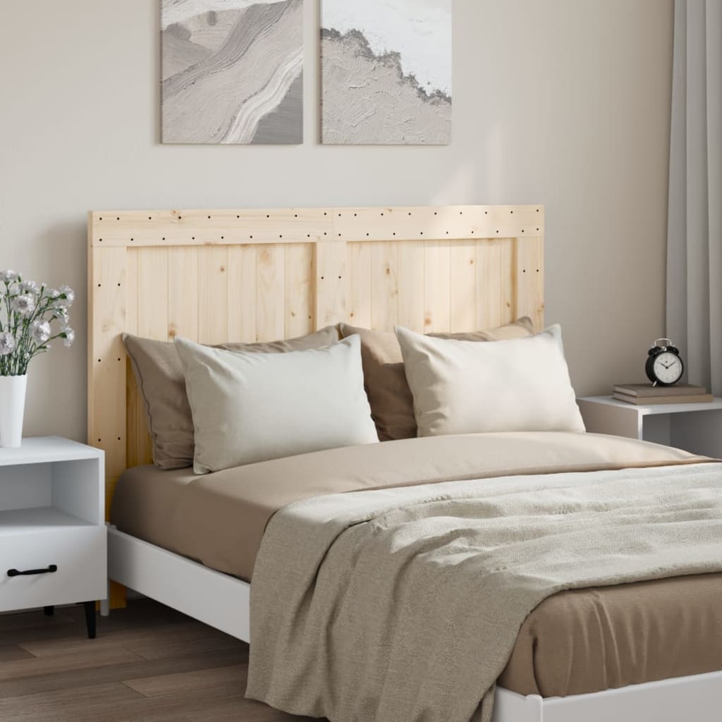 vidaXL Headboard 140x104 cm Solid Wood Pine 1