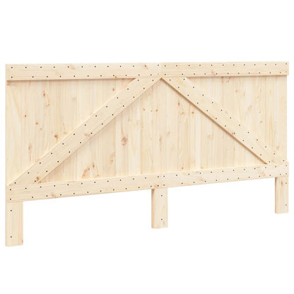 vidaXL Headboard 200x104 cm Solid Wood Pine 2