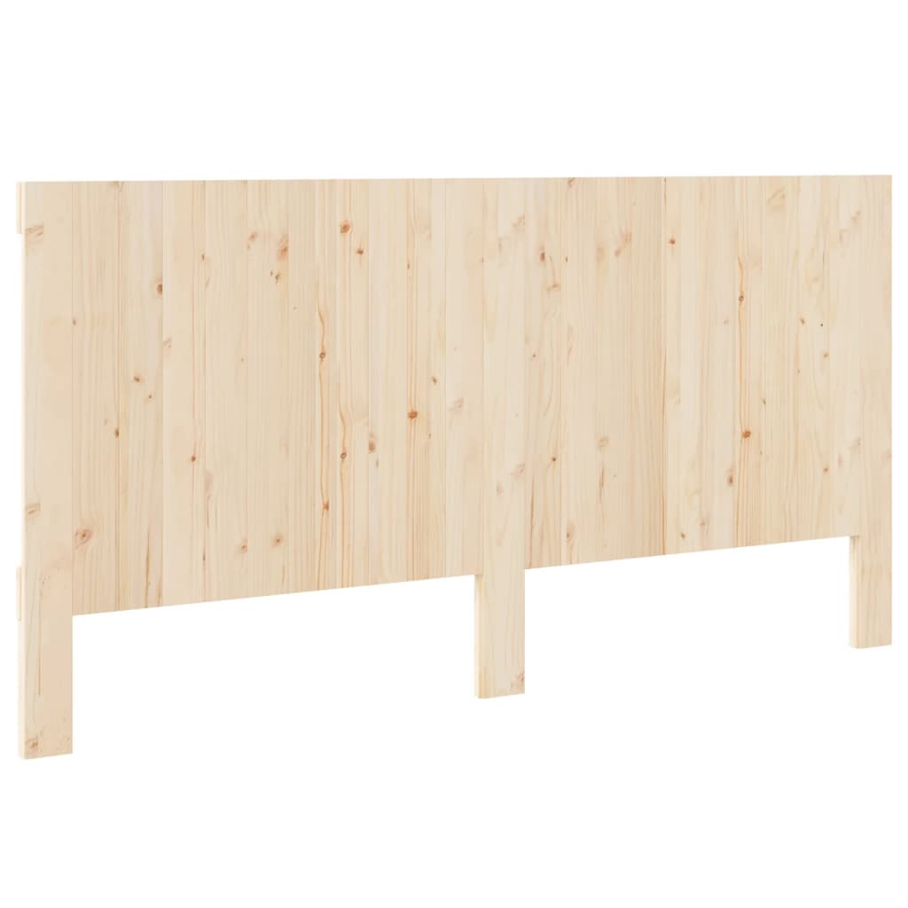 vidaXL Headboard 200x104 cm Solid Wood Pine 5