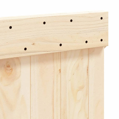 vidaXL Headboard 200x104 cm Solid Wood Pine 6